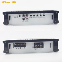 Amplificateur de puissance de voiture numérique monobloc 12V classe D bloc mono 1 canal avec égaliseurs pour voitures du marché américain