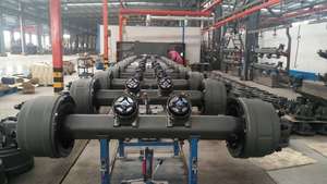 Nuevo Eje Delantero de Acero Reforzado para Remolque, Piezas de Remolque, Precio de Fábrica China, Eje Personalizado, Capacidad de 16T, Carga Útil Máxima de 16000kg, en Venta - Product Image 2