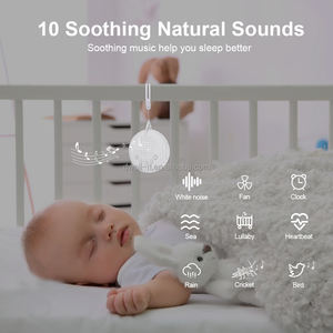 Altoparlante Wireless portatile bambino che dorme macchina del suono del rumore bianco con il rilevatore di pianto del bambino e Timer - Product Image 2