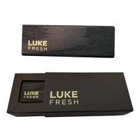 Désodorisant de voiture en bois avec parfum orange et forêt Liquide Clip-on Vent Diffuseur Parfum pour rafraîchir le parfum de voiture