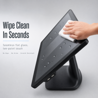 Tablette POS double écran RUINAI RN-X16 Windows/Android avec écran tactile capacitif, Wi-Fi 6, imprimante thermique 58 mm pour la vente au détail