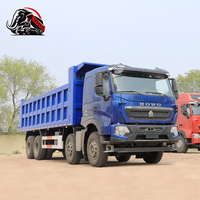 Camion benne Sinotruk d'occasion, prix des camions à benne basculante, 440HP, camion benne lourd d'occasion Sinotruk Howo TX 8x4