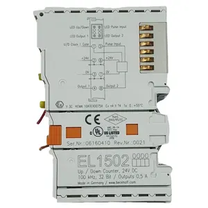 PLC EL1502 nuovo nella scatola EL1502 PLC UP/DOWN COUNTER 24V DC, 100 KHz, 32 BIT testato EL 1502