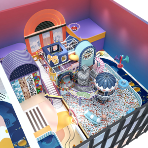 Área de Juegos Suave Comercial Augustine, Equipo de Juegos Interior de PVC y Esponja, Piscina de Pelotas para Niños, Muro de Escalada, Fiestas de <span class=keywords><strong>Cumpleaños</strong></span>, Diversión - Product Image 2
