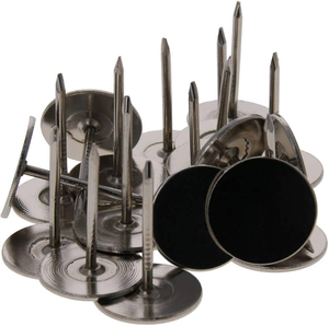 Tack Polegar Pinos Empurre Plana Prata Cabeça Chata Unhas estofos Decoração Móveis <span class=keywords><strong>Tacks</strong></span> Estofos Prata Pushpin <span class=keywords><strong>Tacks</strong></span> Polegar - Product Image 3