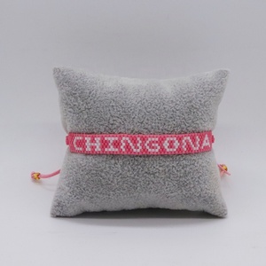 Venta al por mayor Miyuki Seed Bead pulsera tejida hecha a mano Bohemia trenzada letra inicial Chingona joyería de moda pulseras ajustables - Product Image 5