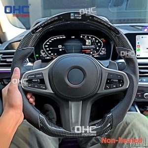 <span class=keywords><strong>Volante</strong></span> Deportivo LED de Fibra de Carbono <span class=keywords><strong>M</strong></span> Sport para <span class=keywords><strong>BMW</strong></span> G20 G21 G28 M2 M3 M4 G22 G29 G80 F82 F83 F87 M340i M440i con Calefacción, DISPONIBLE en EE. UU. - Product Image 6