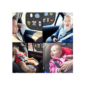 Parasoles Laterales para Ventanas de Auto para Bebés, Paquete de 2, Protección Solar para Bebés contra Rayos UV y Deslumbramiento Solar, Accesorios para Bebés en el Auto - Product Image 4