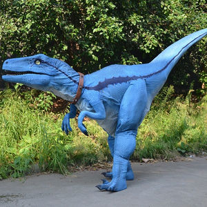 Costume de <span class=keywords><strong>dinosaure</strong></span> Raptor animatronique coloré taille adulte <span class=keywords><strong>Jurassic</strong></span> <span class=keywords><strong>World</strong></span> pour usine d'amusement - Vente chaude - Product Image 3