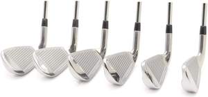 OEM شعار مخصص للرجال اليد اليمنى/اليسرى كامل الفولاذ المقاوم للصدأ جولف مجموعة عينة مجانية الحديد رئيس نادي الغولف المطاط عرض ساخن! - Product Image 2