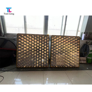 กล่องไฟ LED RGB 60ซม. ที่สะดุดตาป้ายโลโก้สำหรับร้านค้าและร้านค้าวัสดุกระจกตกแต่งผนังป้ายโลหะ - Product Image 2