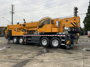 Grue mobile d'occasion de 70 tonnes avec moteur Weichai Stage III et châssis à quatre ponts pour la manutention industrielle des matériaux - Product Image 3