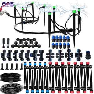Kit d'irrigation goutte à goutte 1/2 pouce à connexion rapide, installation facile, ensemble d'arrosage de jardin - Product Image 1