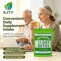 Thé Détox Minceur Naturel aux Herbes, Marque Privée OEM, pour Adultes, Perte de Poids, Amélioration de la Densité Osseuse, Amincissement de l'Abdomen, GMP/HACCP