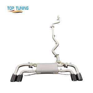 Sistema de Escape de Alto Rendimiento para <span class=keywords><strong>BMW</strong></span> F30 F31 F34 F35 325i 330i <span class=keywords><strong>335i</strong></span> <span class=keywords><strong>G20</strong></span> G28 2.0T B48 2020-2023 con Válvula Inteligente - Product Image 1