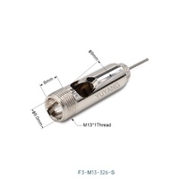 Pince de câble d'alimentation électrique en fibre optique réglable, câble suspendu en laiton avec verrouillage du câble