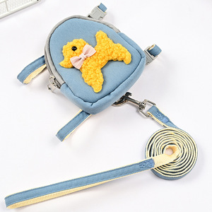 Có Thể Điều Chỉnh Xách Tay Con Chó Phụ Kiện Poodle Ngực Dây Đeo Vật Nuôi Ba Lô Khai Thác Túi Con Chó Kéo Sợi Dây Thừng Vật Nuôi Ba Lô - Product Image 6