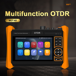 เครื่องทดสอบไฟเบอร์ออปติกอเนกประสงค์ OTDR MOT-65, 1310 1550 1610/1625nm พร้อม VFL, OPM, RJ45, TDR และวัดระดับวิดีโอ - Product Image 1