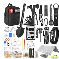 Nouvelle version améliorée du kit de survie d'urgence en plein air 149L, équipement de camping, de pêche, de chasse et d'aventure en milieu sauvage, trousse de premiers soins, Oxford