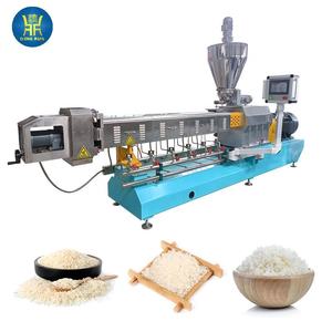Ligne automatique de machines de production instantanée de riz de nutrition équipement d'extrusion d'usine pour la fabrication de riz artificiel fortifié - Product Image 2