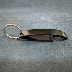 Light Weight Beer Bottle Opener Keychain Welcome Laser Logo DIY Aluminum Alloy Bottle Opener <b>Key</b> Chain - Product Image 3