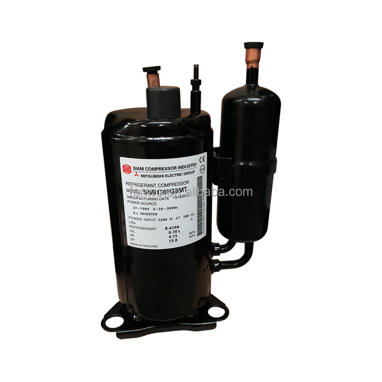 Mitsubishi SNB130FGBMT Rotary Compressor for Air Conditioning
