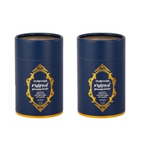 Emballage cylindrique de carton de boîte circulaire de relief favorable à l'environnement dans diverses couleurs pour des parfums et des rouges à lèvres