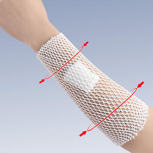 Filet élastique universel pour pansements, <span class=keywords><strong>1</strong></span> rouleau, bandage tubulaire, type maille, gaze, fixation, bandage de retenue respirant pour adultes - Product Image 5