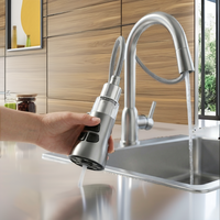 Éviers et robinets de cuisine modernes de luxe en acier inoxydable personnalisés OEM/ODM pour projets de rénovation hôtelière, d'appartement et résidentiels