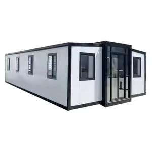 Gran oferta, casa contenedor móvil de lujo de 20 pies y 40 pies, casa portátil prefabricada de acero ligero y Panel sándwich para hoteles - Product Image 1