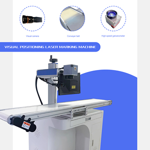 آلة وسم ليزر CO2 20 واط/30 واط/50 واط: الترميز الصناعي للدفعات على الخشب والمطاط البلاستيكي _ وضع علامات الطيران مع تحديد المواقع المرئية - Product Image 5