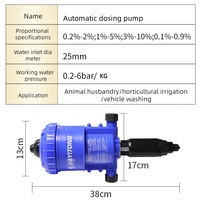 Nouvel équipement agricole en plastique : Pompe doseuse pour porcs, applicateur d'engrais d'irrigation, machine de dosage chimique, doseur proportionnel d'eau