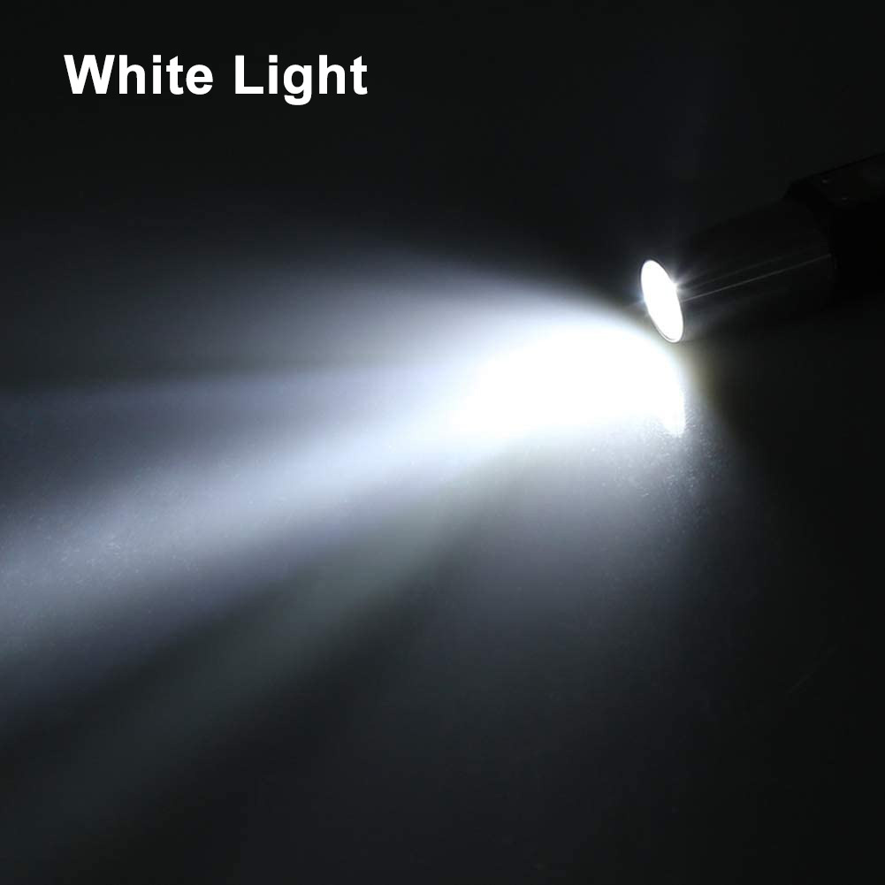 Torcia LED 365nm, luce UV bianca e gialla, per gioielli in giada, gemma