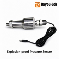 Transmetteur de pression anti-explosion ATEX OEM Bayou-Lok 4-20mA RS485 en acier inoxydable pour gaz, huile et eau