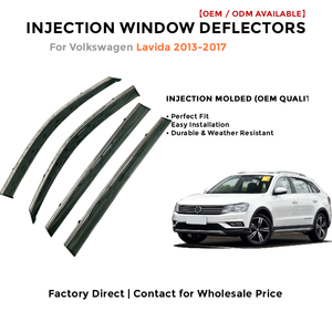 Deflectores de Ventana Laterales para Toyota Cruiser 2019-2020 Protector de Lluvia Accesorios de Coche - Product Image 2