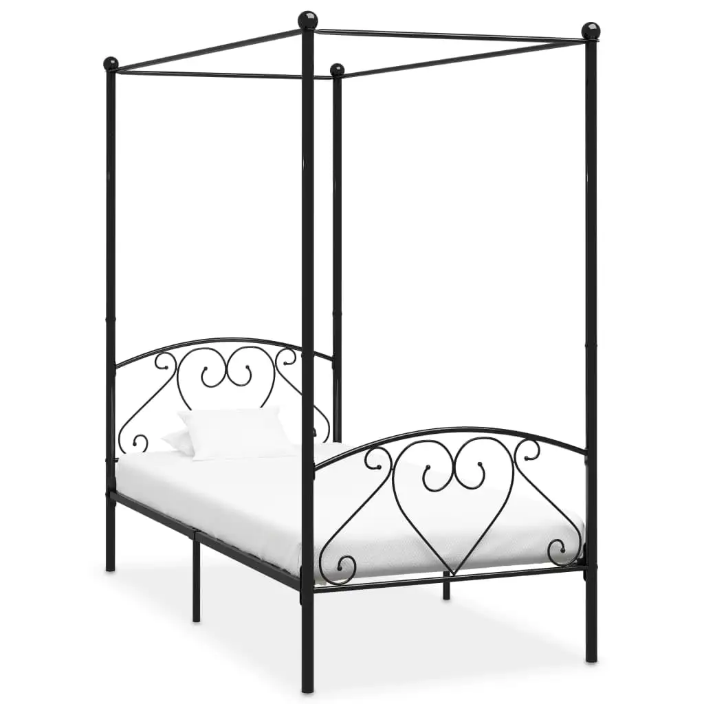 Diskon seprai tempat tidur logam Modern untuk furnitur kamar tidur kanopi logam rangka kasur Hotel Single Metal