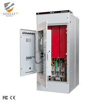 Armoire de démarreur progressif haute tension de qualité supérieure SHMV-DN 13.8KV, indice de protection IP54, communication Modbus RTU pour projets de moteurs industriels