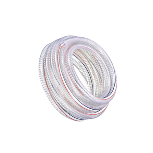 Tuyau en PVC transparent de qualité supérieure de 1 pouce avec fil d'acier, sur mesure 50M/100M, résistant à la chaleur, aux produits chimiques et aux UV, pour usage industriel - Product Image 1
