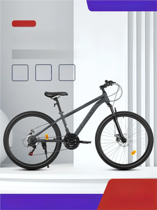Vélo de montagne pour adultes, 24 vitesses, freins à disque doubles, absorption des chocs - Product Image 1