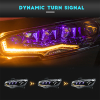 HCMOTIONZ Phares avant LED 6000K 10e génération 2016-2021 avec animation de démarrage DRL 100% étanches