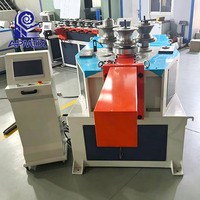 Machine de pliage automatique CNC hydraulique pour profilés en acier inoxydable et en aluminium |   Cintreuse de tubes à 3 rouleaux pour tuyaux ronds/carrés
