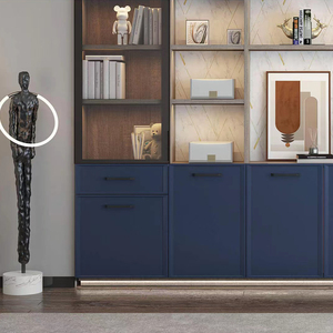 Boloni-armario de madera de teca turco con 2 puertas, armario de hotel, diseño con espejo - Product Image 6