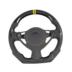 Volant <span class=keywords><strong>sport</strong></span> en fibre de carbone et Alcantara avec éclairage LED pour <span class=keywords><strong>Infiniti</strong></span> G35 G35X Fx35 M35 Nissan 350Z 370Z 2002 2003 2004 2005 2006 2007 - Product Image 5