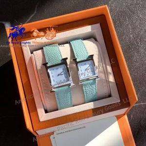 Reloj de Cuarzo Ronda de Lujo para Mujer, con Correa de Cuero Italiano y Acero Inoxidable, Diseño Deportivo con Esfera Cuadrada, Resistente al Agua - Product Image 2