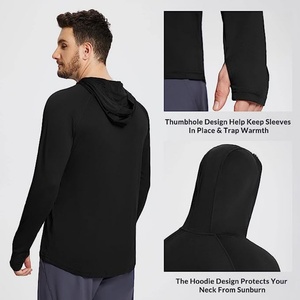 Camisas de Pesca para Hombre con Capucha y Malla Transpirable, Diseño Nuevo, Protección UPF 50, Absorción de Humedad, Manga Larga, Elásticas - Product Image 6