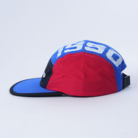 Gorra Personalizada de 5 Paneles Sin Estructura, 100% Nailon, Impresión Completa, Impermeable, para Deportes, Ciclismo, Viajes al Aire Libre, Uso Casual