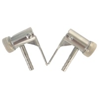 Tête de pompe à air pour vélo, connecteur de valve 6mm/8mm, pièces de vélo VTT, accessoires de cyclisme, adaptateur de conversion
