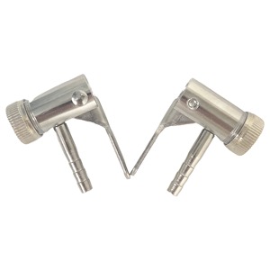 Tête de pompe à air pour vélo, connecteur de valve 6mm/8mm, pièces de vélo <span class=keywords><strong>VTT</strong></span>, accessoires de cyclisme, adaptateur de conversion - Product Image 1