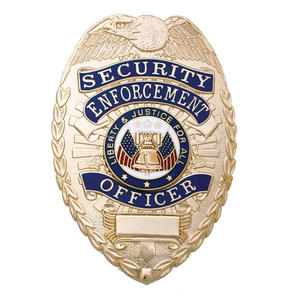 Badge de <span class=keywords><strong>Garde</strong></span> Personnalisé en Métal Zinc avec Portefeuille, Logo Uniforme de <span class=keywords><strong>Garde</strong></span> du <span class=keywords><strong>Corps</strong></span> National Religieux Feng Shui, Vente en Gros - Product Image 2