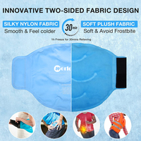 Worldbio réutilisable doux glace refroidissement Pack bas du dos taille Protection chaud froid Pack soulagement de la douleur réadaptation thérapie fournitures